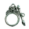 Clasps. Fashion Zinc Alloy jewelry findings. Lead-free. Loop:22x14mm. Bar:22x5mm. Sold by KG