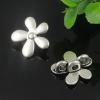 Slider, Zinc Alloy Bracelet Findinds, Lead-free, 20x20mm, Hole size:3mm, Sold by KG 
