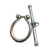 Clasps. Fashion Zinc Alloy jewelry findings. Lead-free. Loop:28x20mm. Bar:40x8mm. Sold by KG