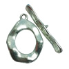 Clasps. Fashion Zinc Alloy jewelry findings. Lead-free. Loop:35x23mm. Bar:38x6mm. Sold by KG
