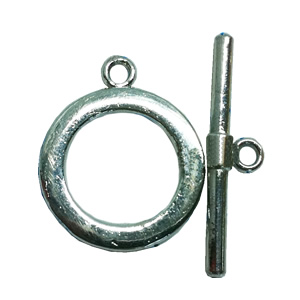 Clasps. Fashion Zinc Alloy jewelry findings. Lead-free. Loop:20x16mm. Bar:24x5mm. Sold by KG