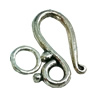 Clasps. Fashion Zinc Alloy jewelry findings. Lead-free. 19x16mm. Sold by KG
