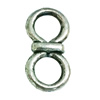 Connector. Fashion Zinc Alloy Jewelry Findings. Lead-free. 20x10mm. Sold by Bag
