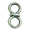 Connector. Fashion Zinc Alloy Jewelry Findings. Lead-free. 20x10mm. Sold by Bag