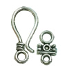 Clasps. Fashion Zinc Alloy jewelry findings. Lead-free. Loop:23x11mm. Bar:14x8mm. Sold by KG

