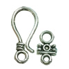 Clasps. Fashion Zinc Alloy jewelry findings. Lead-free. Loop:23x11mm. Bar:14x8mm. Sold by KG