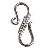 Clasps. Fashion Zinc Alloy jewelry findings. Lead-free. 24x12mm. Sold by KG