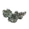 Clasps. Fashion Zinc Alloy jewelry findings. Lead-free. 30x17mm. Sold by KG