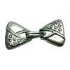 Clasps. Fashion Zinc Alloy jewelry findings. Lead-free. 35x17mm. Sold by Bag
