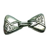 Clasps. Fashion Zinc Alloy jewelry findings. Lead-free. 35x17mm. Sold by Bag