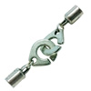 Clasps. Fashion Zinc Alloy jewelry findings. Lead-free. 55x16mm. Sold by Bag