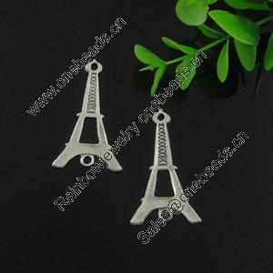 Connector. Fashion Zinc Alloy Jewelry Findings. Lead-free 42x25mm. Sold by Bag