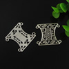 Connector. Fashion Zinc Alloy Jewelry Findings. Lead-free 29x32mm. Sold by Bag
