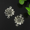 Connector. Fashion Zinc Alloy Jewelry Findings. Lead-free 18x24mm. Sold by Bag
