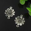 Connector. Fashion Zinc Alloy Jewelry Findings. Lead-free 18x24mm. Sold by Bag