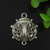 Connector. Fashion Zinc Alloy Jewelry Findings. Lead-free 29x36mm. Sold by Bag
