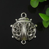 Connector. Fashion Zinc Alloy Jewelry Findings. Lead-free 29x36mm. Sold by Bag