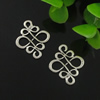 Connector. Fashion Zinc Alloy Jewelry Findings. Lead-free 22x19mm. Sold by Bag
