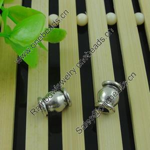 Beads. Fashion Zinc Alloy jewelry findings. Lead-free. Lantern 7x10mm，Hole size:3mm. Sold by Bag