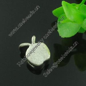 Europenan style Beads. Fashion jewelry findings. Lead-free. 13x10mm, Hole size:4.5mm. Sold by Bag