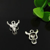 Pendant. Fashion Zinc Alloy Jewelry Findings. Lead-free. Animal 15x8mm. Sold by Bag
