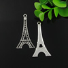 Pendant. Fashion Zinc Alloy Jewelry Findings. Lead-free. Tower 49x20.5mm. Sold by Bag
