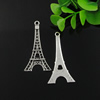 Pendant. Fashion Zinc Alloy Jewelry Findings. Lead-free. Tower 49x20.5mm. Sold by Bag