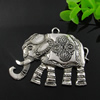 Pendant. Fashion Zinc Alloy Jewelry Findings. Lead-free. Animal 52x64mm. Sold by PC

