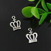 Pendant. Fashion Zinc Alloy Jewelry Findings. Lead-free. Crown 9.5x5.5mm. Sold by Bag
