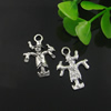 Pendant. Fashion Zinc Alloy Jewelry Findings. Lead-free. clown 23x16mm. Sold by Bag
 
