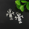 Pendant. Fashion Zinc Alloy Jewelry Findings. Lead-free. clown 23x16mm. Sold by Bag 