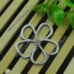 Connector. Fashion Zinc Alloy Jewelry Findings. Lead-free 39x33mm. Sold by Bag