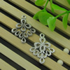 Connector. Fashion Zinc Alloy Jewelry Findings. Lead-free 26x20mm. Sold by Bag