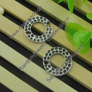 Connector. Fashion Zinc Alloy Jewelry Findings. Lead-free 19.5mm. Sold by Bag