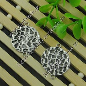 Connector. Fashion Zinc Alloy Jewelry Findings. Lead-free 29x23mm. Sold by Bag