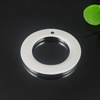 Zinc Alloy Jewelry Donut, Nickel-free & Lead-free, A Grade, 20mm inner dia:14mm, hole:2mm, Sold by PC