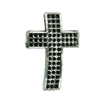beads. Fashion Zinc Alloy jewelry findings. Lead-free. Cross 40x33mm. Sold by Bag
