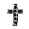 beads. Fashion Zinc Alloy jewelry findings. Lead-free. Cross 40x33mm. Sold by Bag