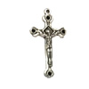 Pendant. Fashion Zinc Alloy jewelry findings. Lead-free. Cross20x40mm. Sold by Bag
