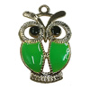 Zinc Alloy Enamel Pendant. Fashion jewelry findings. Lead-free. Animal 34x22mm. Sold by Bag 