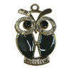 Zinc Alloy Enamel Pendant. Fashion jewelry findings. Lead-free. Animal 34x22mm. Sold by Bag 
