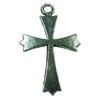 Pendant. Fashion Zinc Alloy jewelry findings. Lead-free. Cross 22x112mm. Sold by Bag
