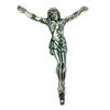 Pendant. Fashion Zinc Alloy jewelry findings. Lead-free. Cross 95x73mm. Sold by PC
C