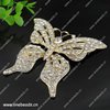 Zinc Alloy Pendant With Crystal Beads. Fashion Jewelry Findings. Animal 84x86mm. Sold by PC
