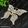 Zinc Alloy Pendant With Crystal Beads. Fashion Jewelry Findings. Animal 84x86mm. Sold by PC