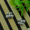 Beads. Fashion Zinc Alloy jewelry findings. Animal 11x8mm，Hole size:2mm Sold by Bag
