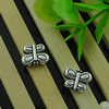 Beads. Fashion Zinc Alloy jewelry findings. Animal 11x8mm，Hole size:2mm Sold by Bag