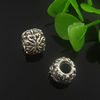 Europenan style Beads. Fashion jewelry findings. Drum 9x11mm, Hole size:4.5mm. Sold by Bag
