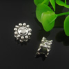Europenan style Beads. Fashion jewelry findings. Sun 11mm, Hole size:4.5mm. Sold by Bag
