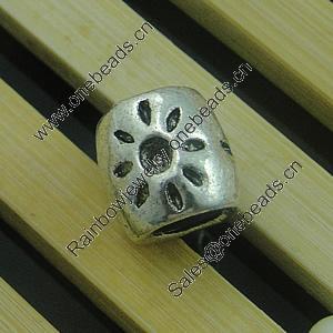 Europenan style Beads. Fashion jewelry findings. Drum 9.5mm, Hole size:5mm. Sold by Bag